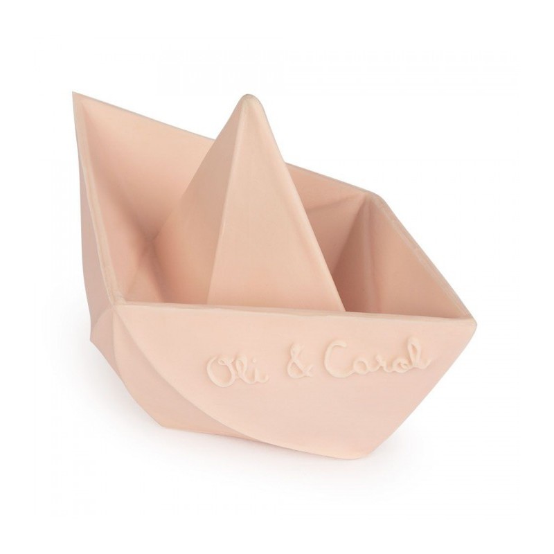 Bateau origami en caoutchouc Oli and Carol pour le bain (ou pas)