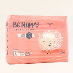 BE NAPPY Couche suisse Taille 3 MIDI (4-9kg)