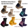 Chaussons de portage en laine évolutif Manymonths