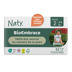 NATY 2 Nappies Mini 3-6kg