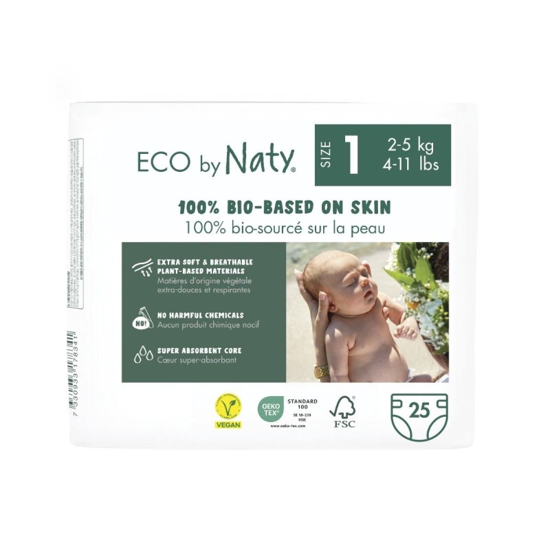 Naty Couches-culottes Écolos - Absorbantes Et Douces Pour