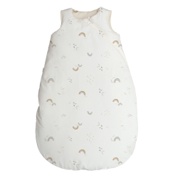 Sleeping bag with wool padding
