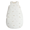 Sleeping bag with wool padding