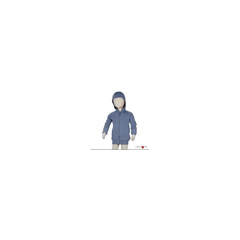 ManyMonths Woll-Strickjacke Mit zip