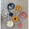 Cord for clamping the umbilical cord