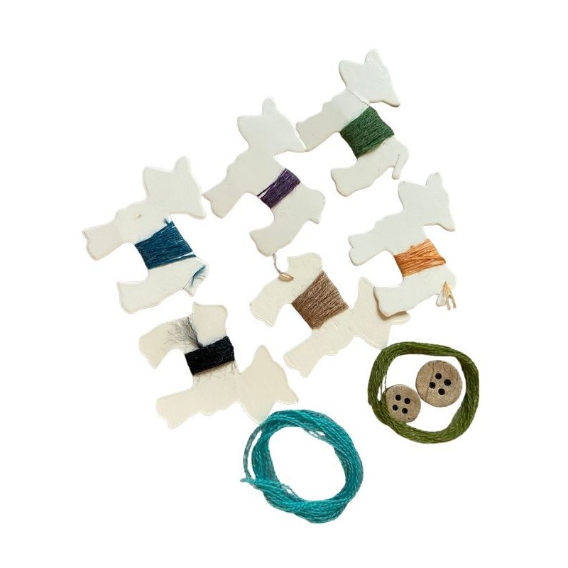 Repair wool thread for manymonths