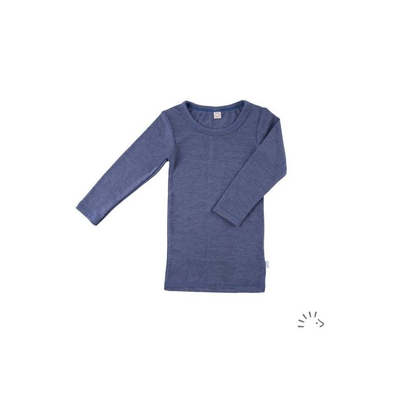 Under shirt long sleeve Wool and Silk