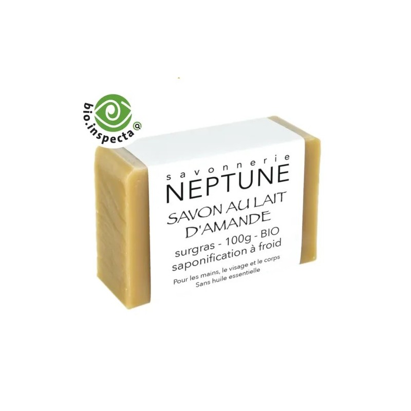 NEPTUNE organic soap with Almond milk
