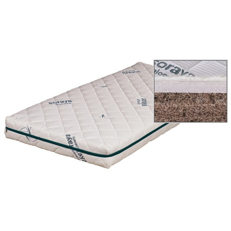 Matelas enfant Aloé Vera 90 x 200 cm - 12 cm - Kadolis